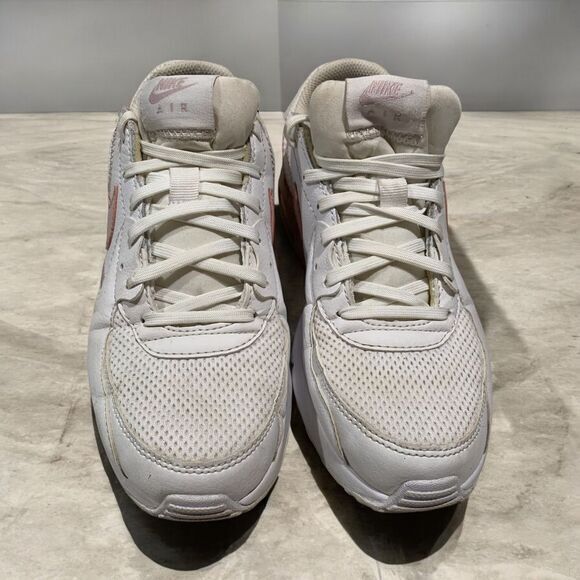 Nike Air Max 90 Women's Sneakers White Pink‎ Rose  Athletic Running Shoes sz 7.5 - Picture 5 of 8